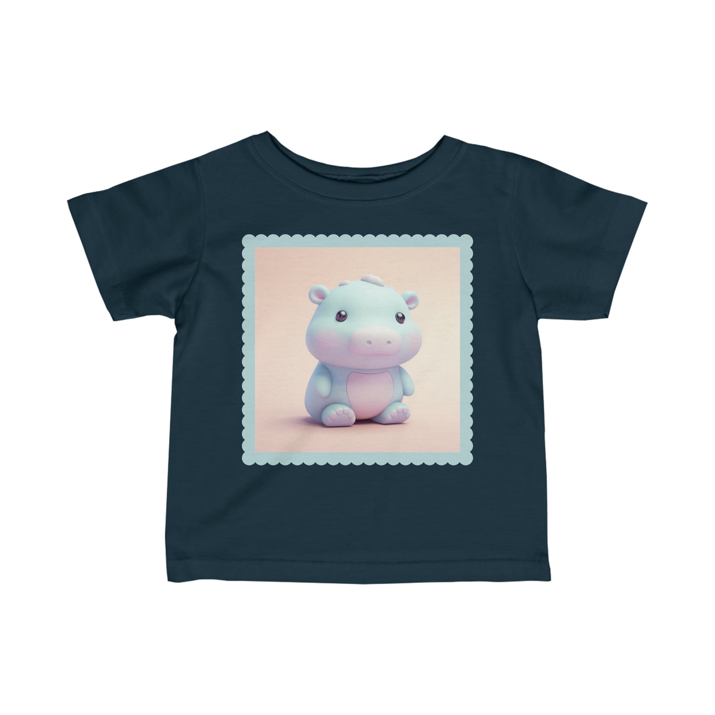 Camiseta Infantil Punto Fino Hippo 1 