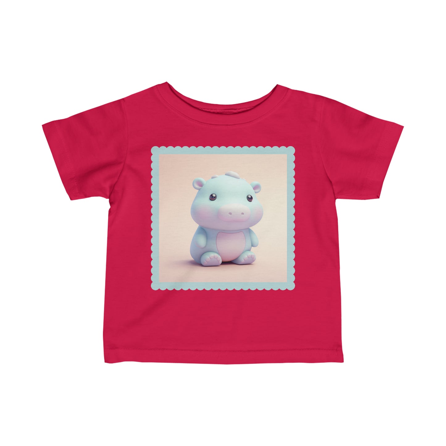 Camiseta Infantil Punto Fino Hippo 1 