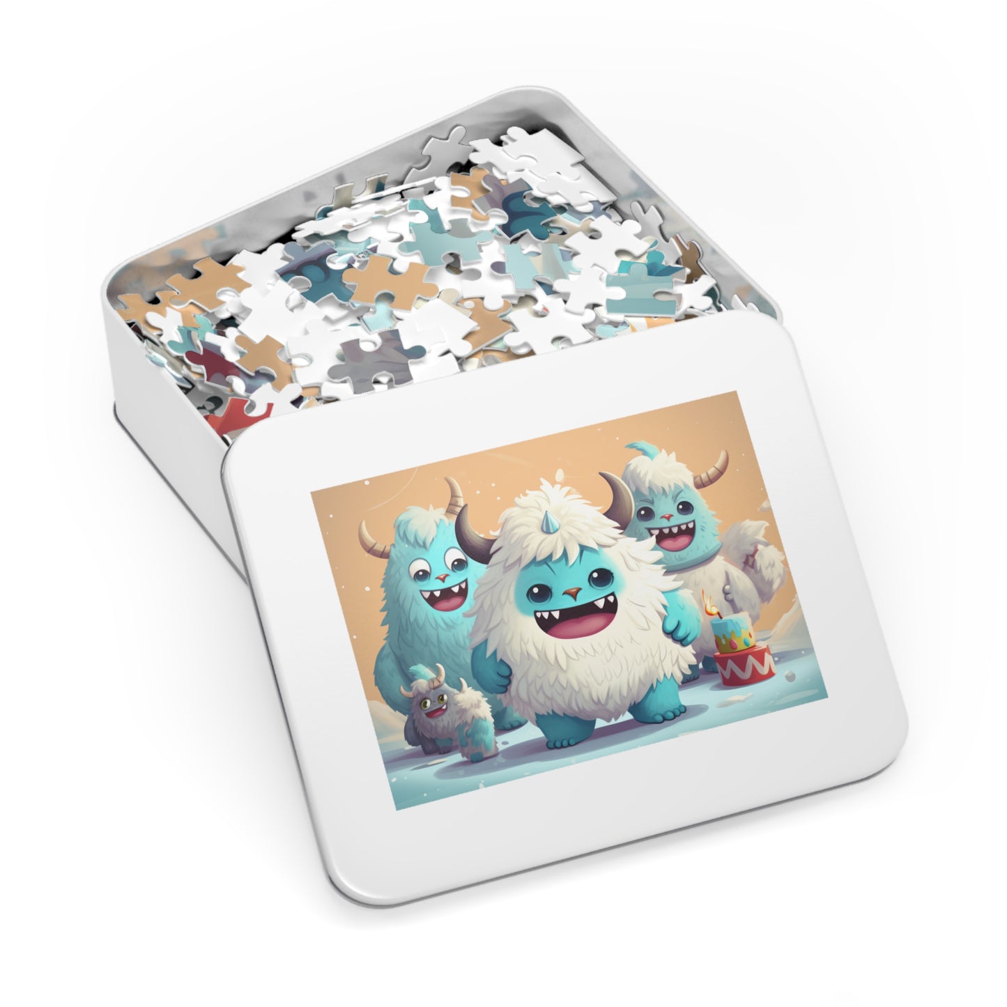 Jigsaw Puzzle (30, 110, 252, 500,1000-Piece) Yeti Kin Party 5