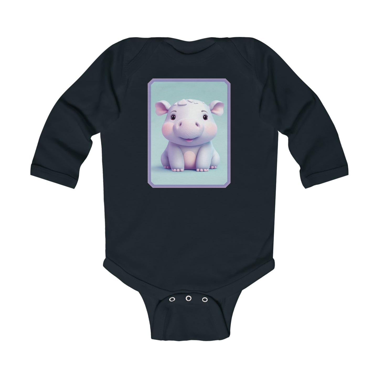 Body infantil de manga larga Hippo 3