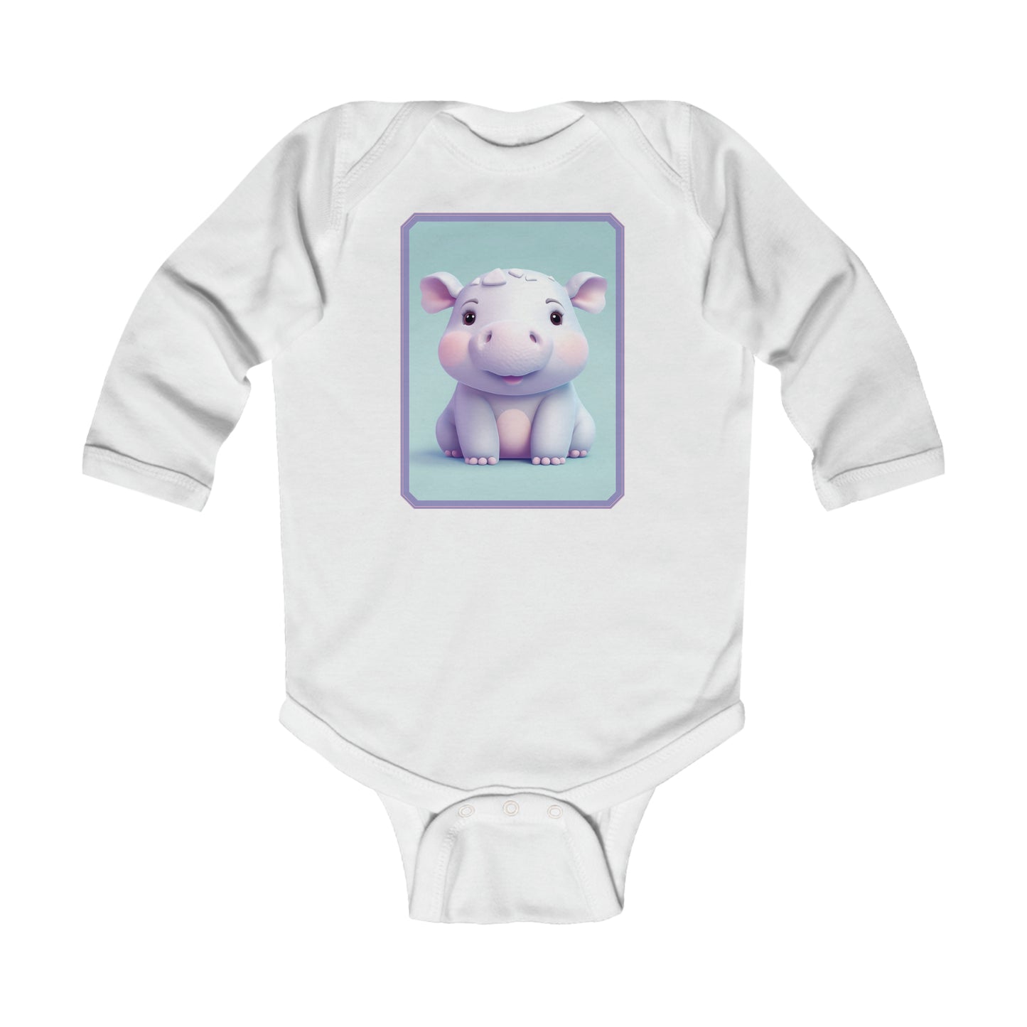 Body infantil de manga larga Hippo 3