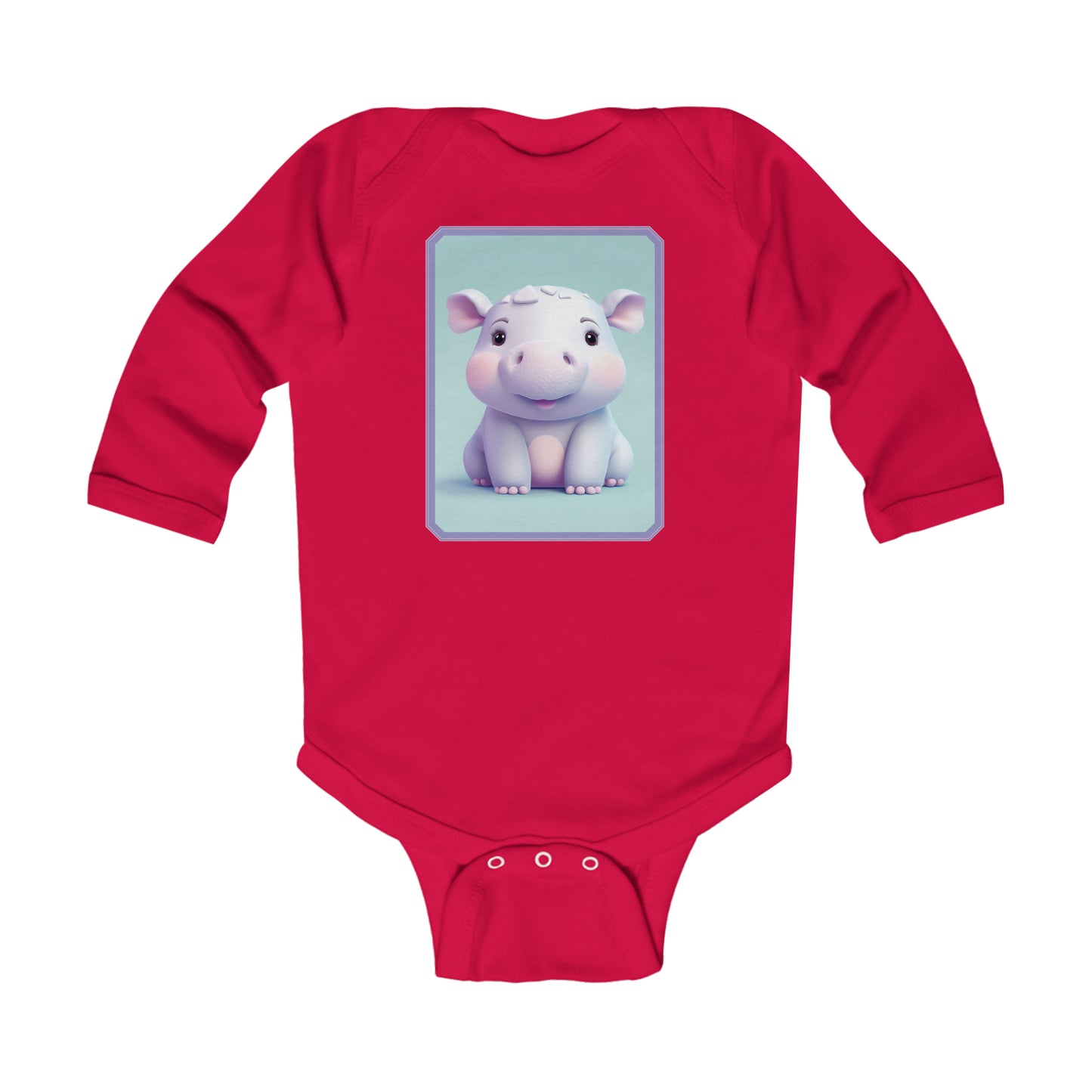 Body infantil de manga larga Hippo 3