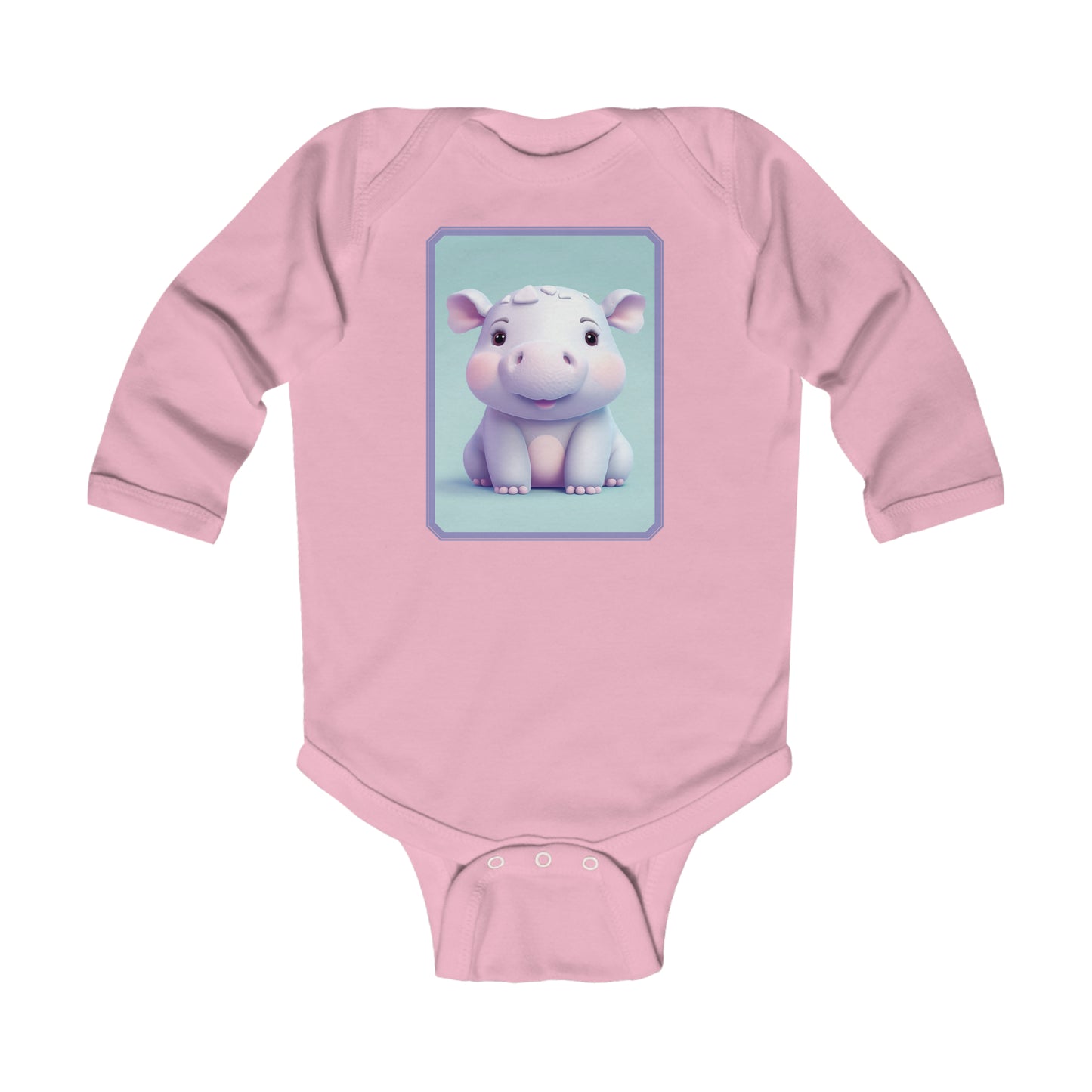 Body infantil de manga larga Hippo 3