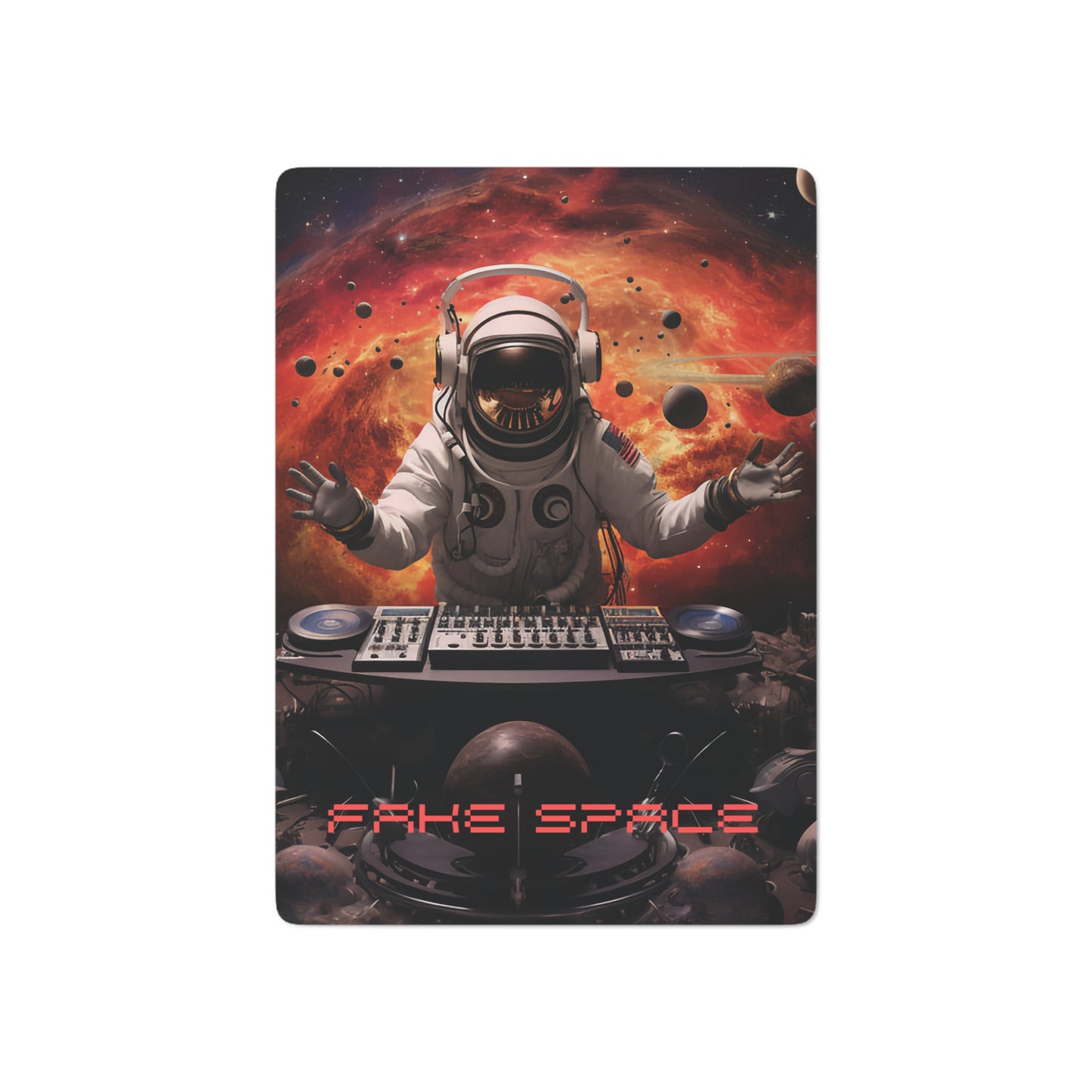 Custom Poker Cards Fake Space