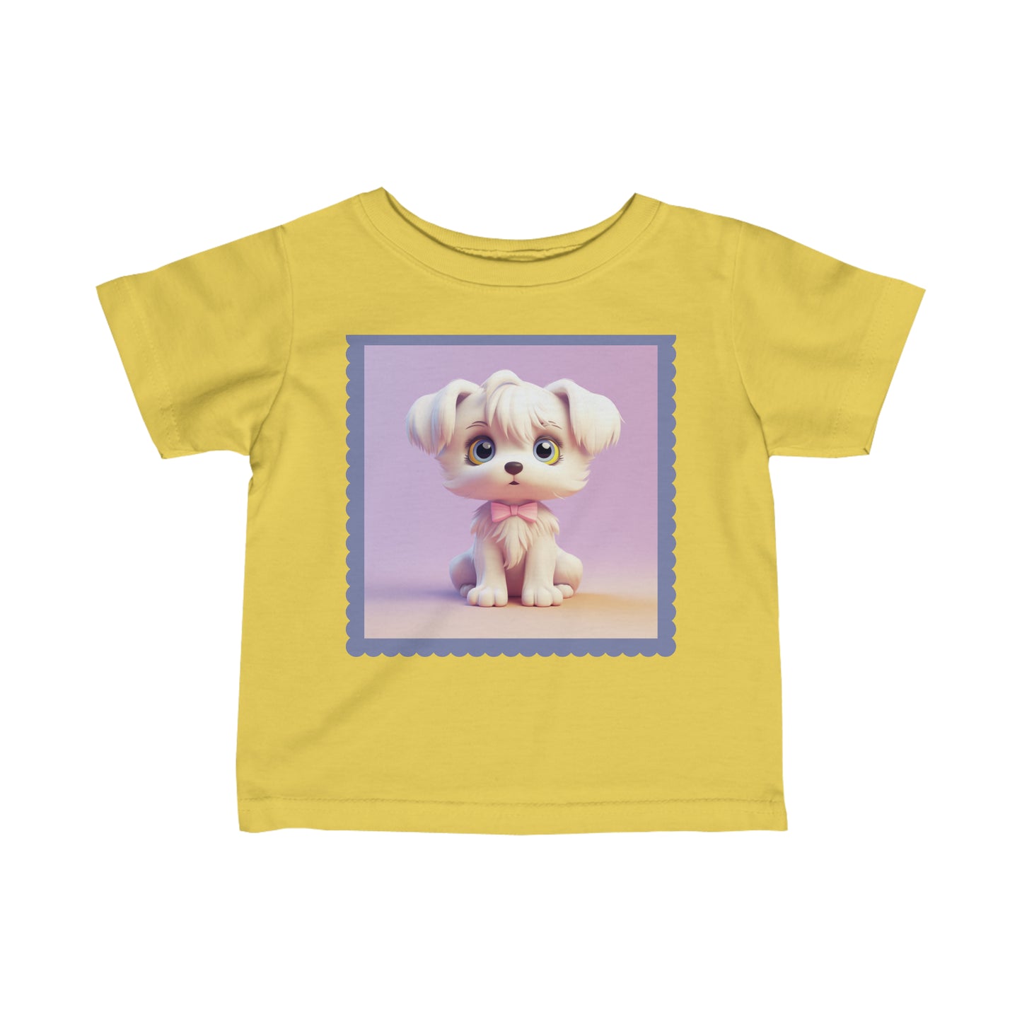 Camiseta Infantil Punto Fino Perro 4 