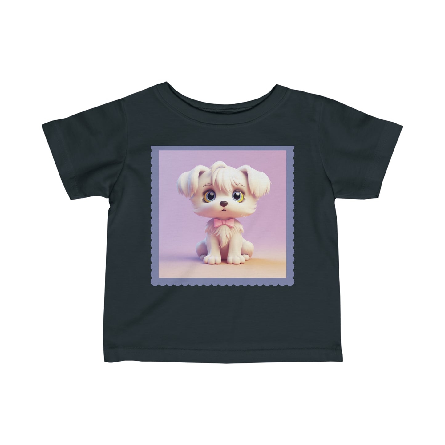 Camiseta Infantil Punto Fino Perro 4 