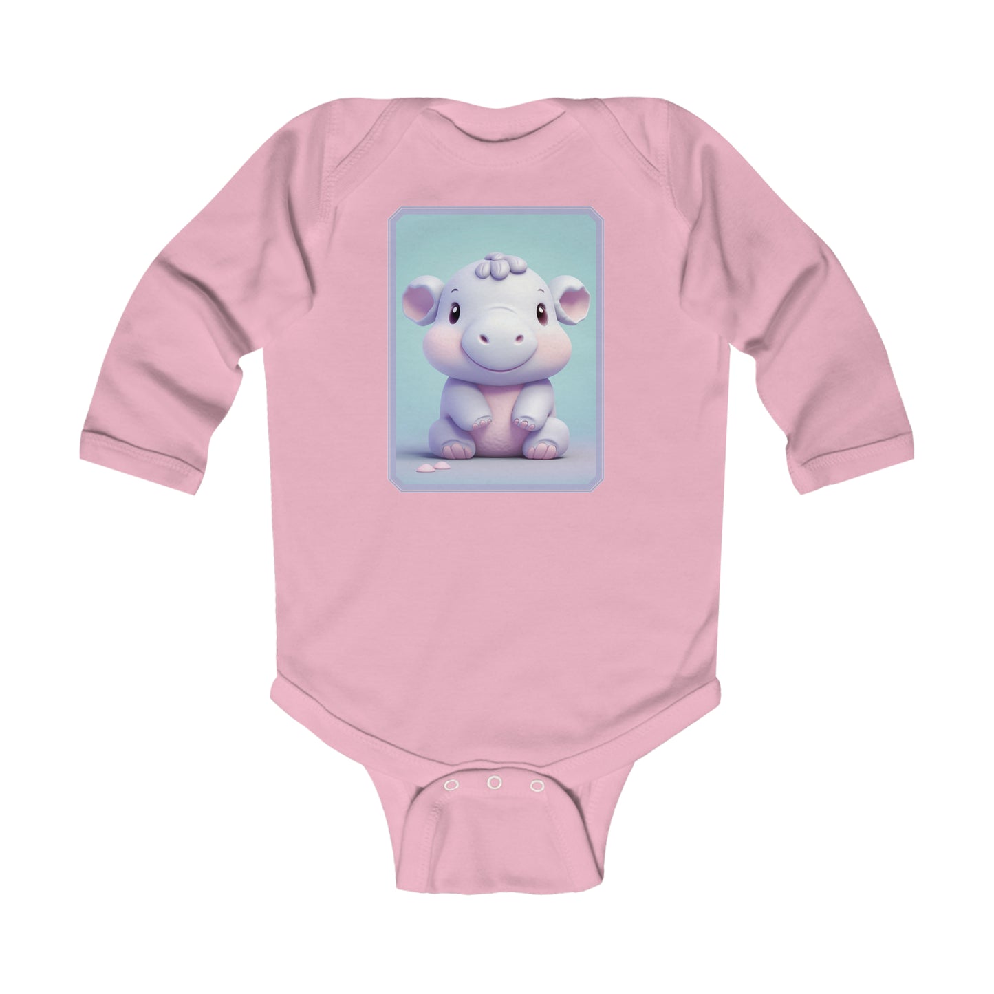 Body infantil de manga larga Hippo 2