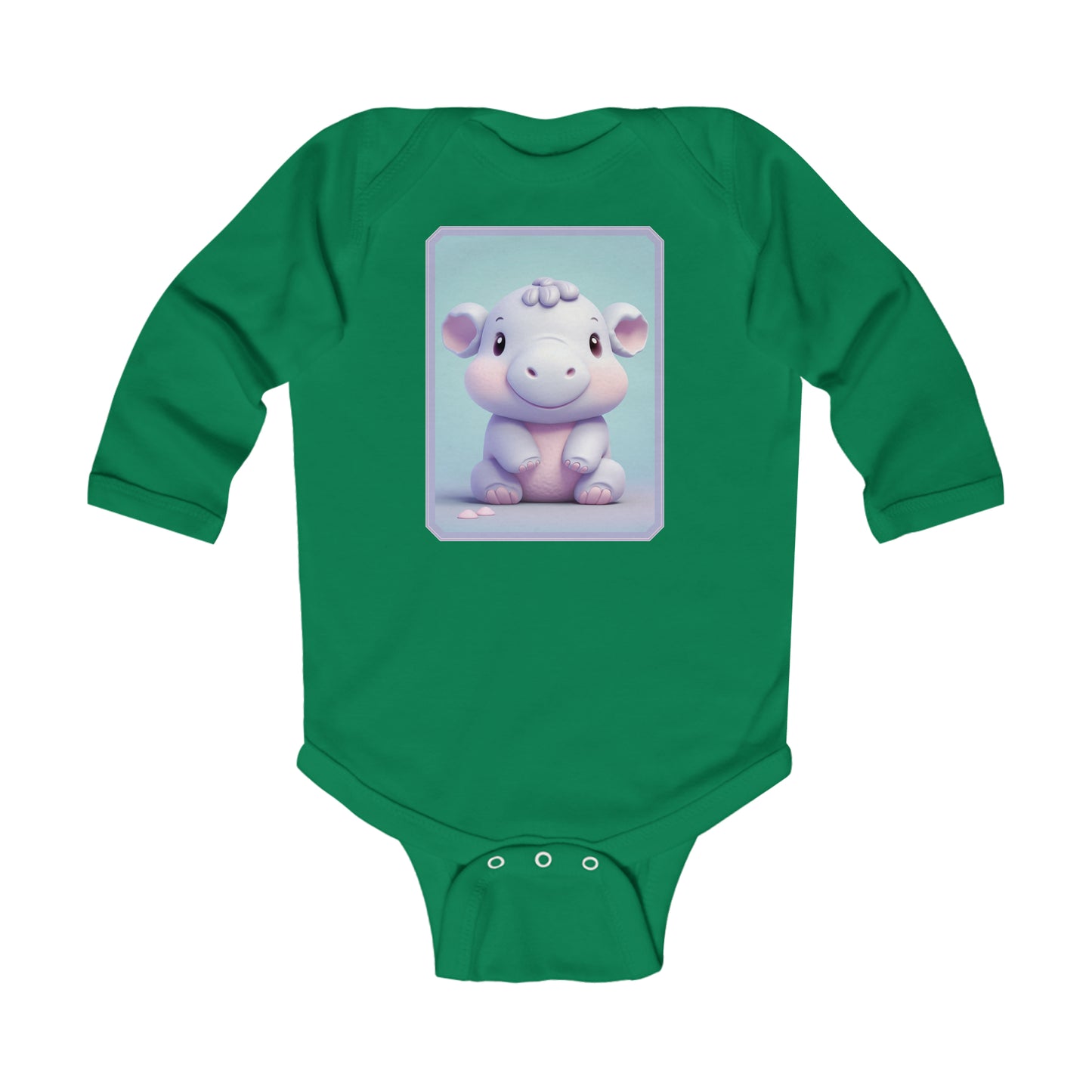 Body infantil de manga larga Hippo 2