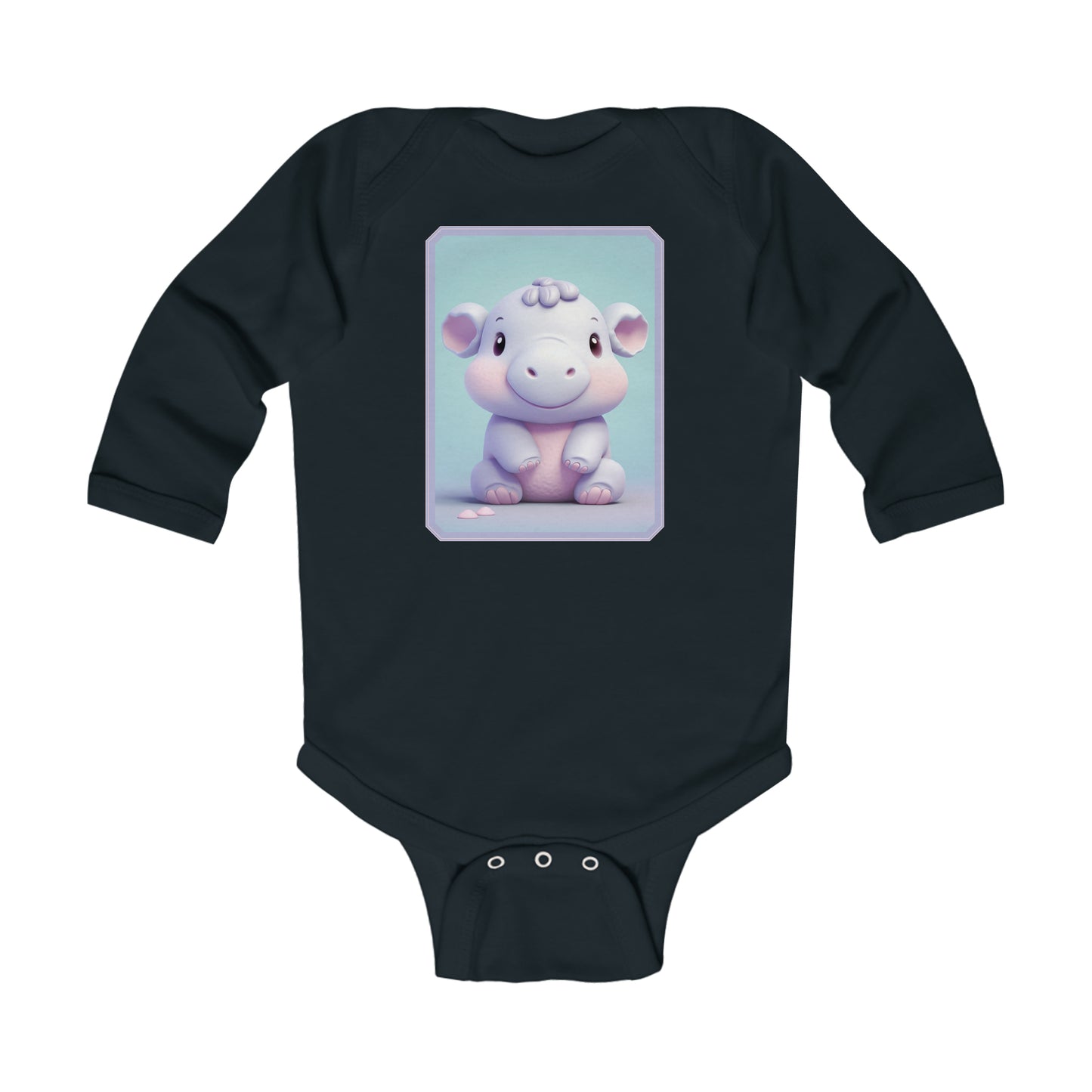 Body infantil de manga larga Hippo 2