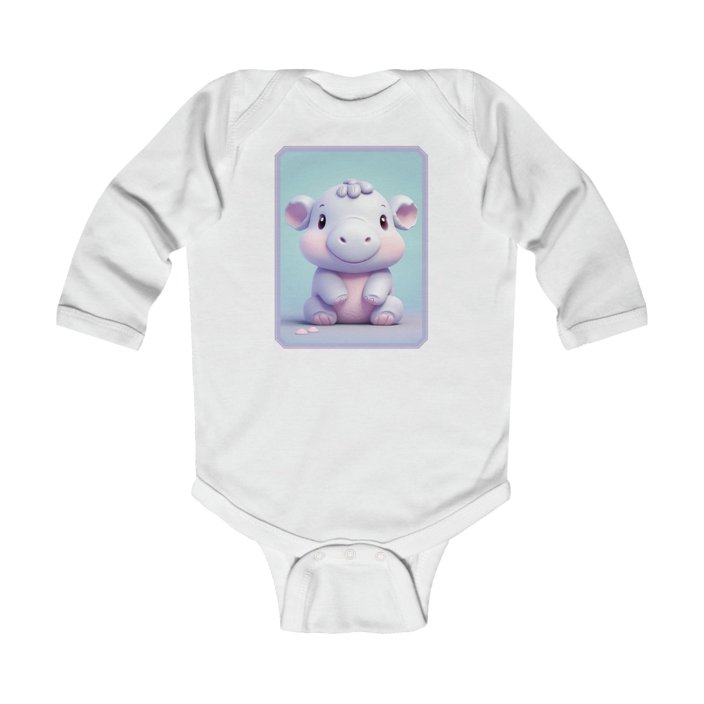 Body infantil de manga larga Hippo 2