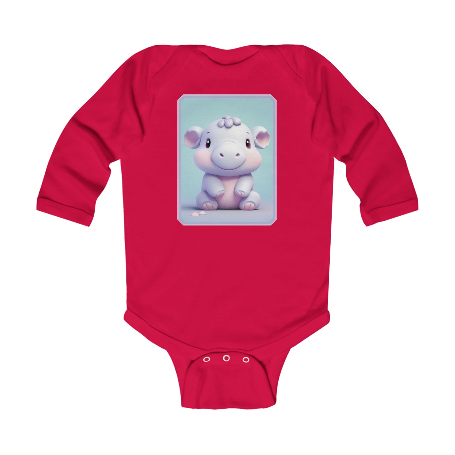 Body infantil de manga larga Hippo 2