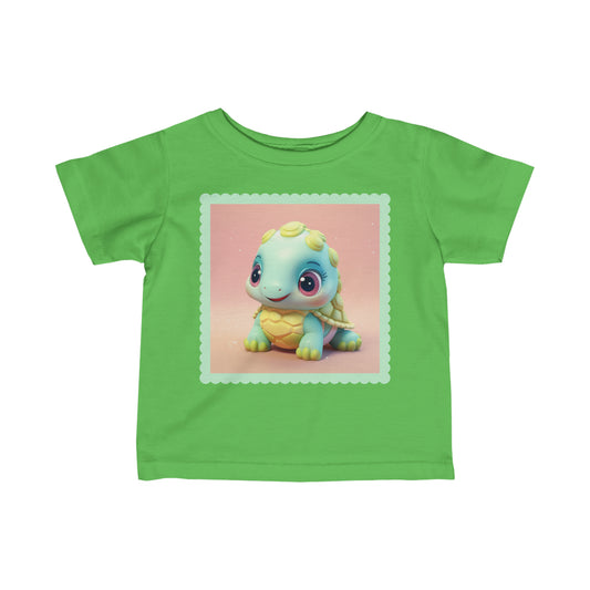 Camiseta Infantil Punto Fino Tortuga 1