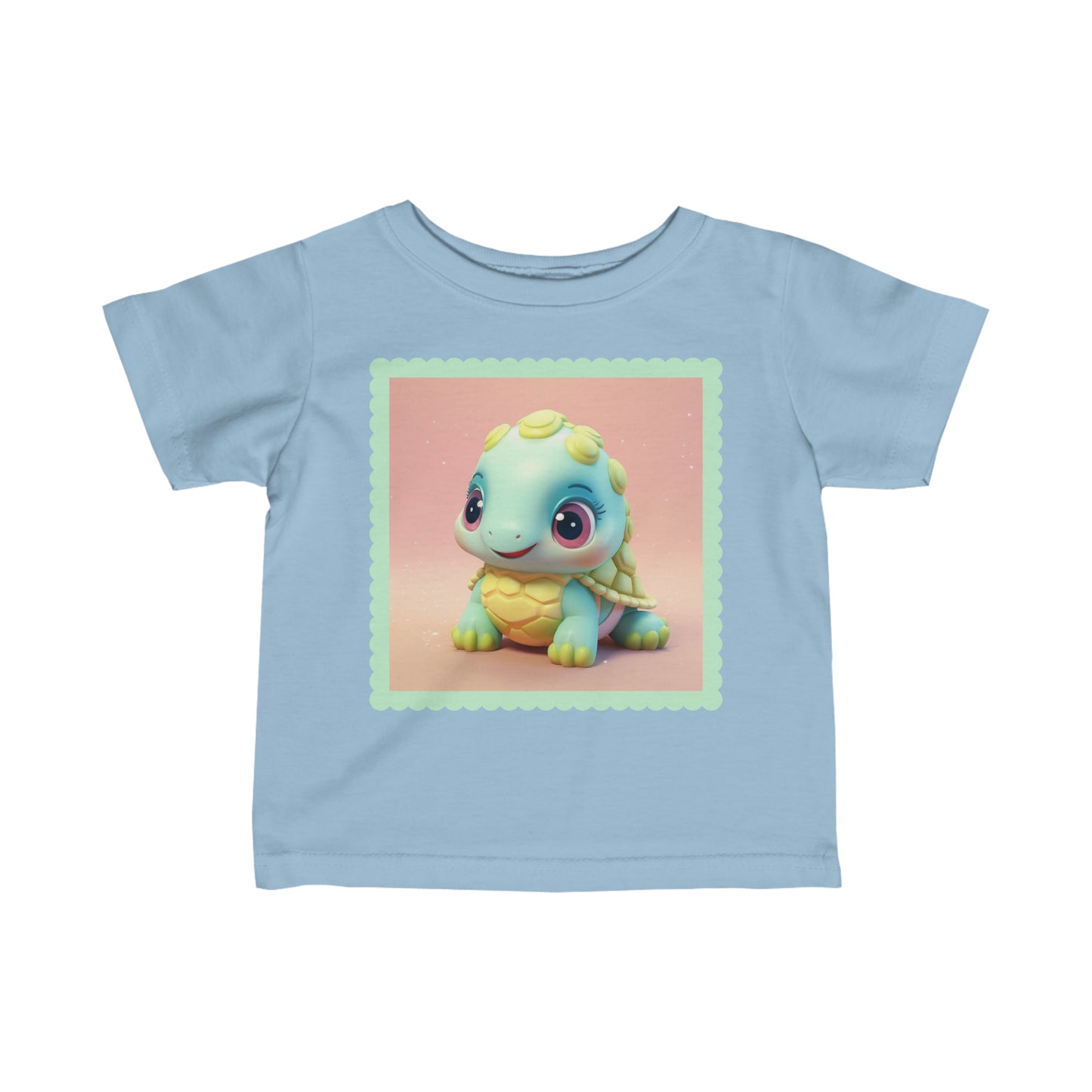 Camiseta Infantil Punto Fino Tortuga 1