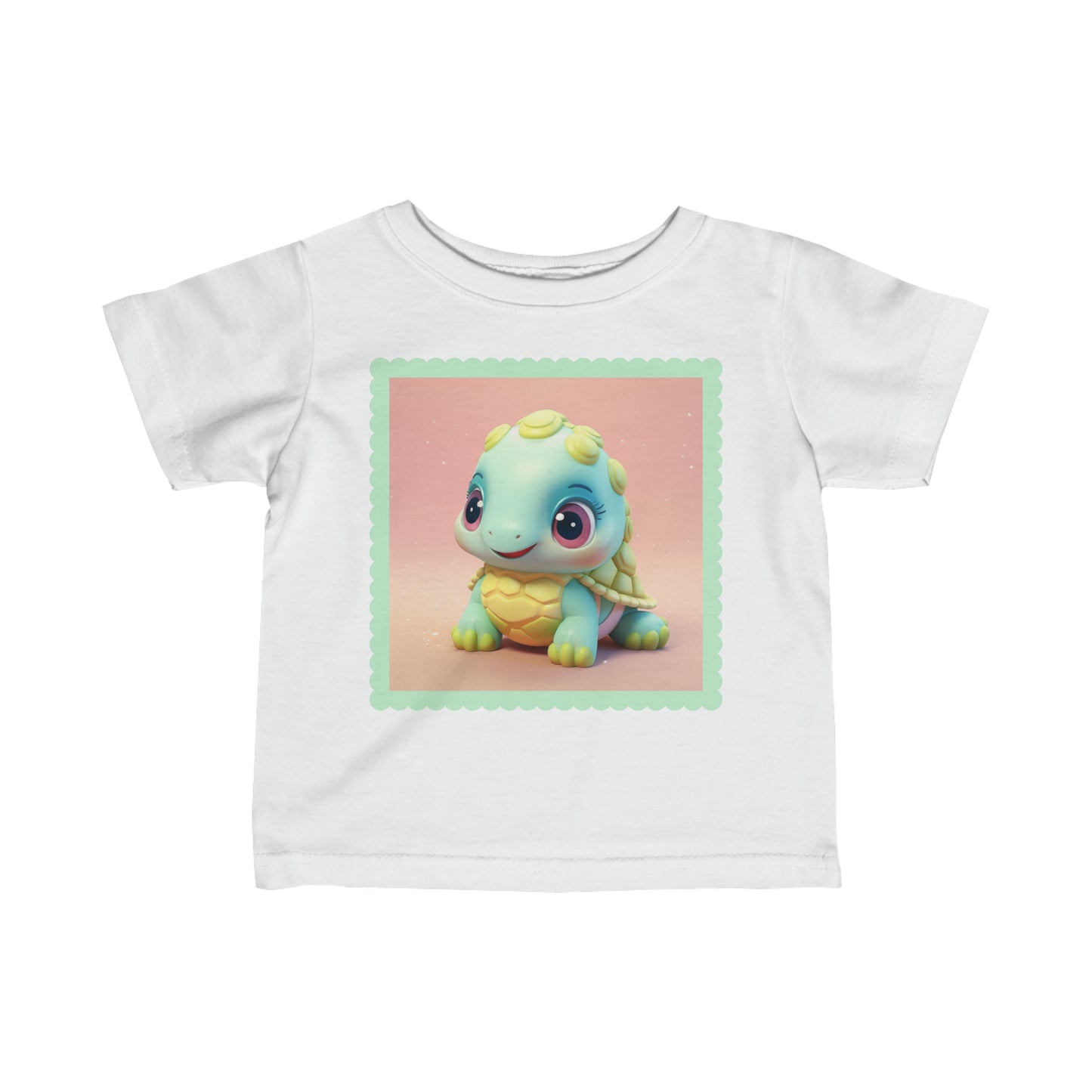 Camiseta Infantil Punto Fino Tortuga 1