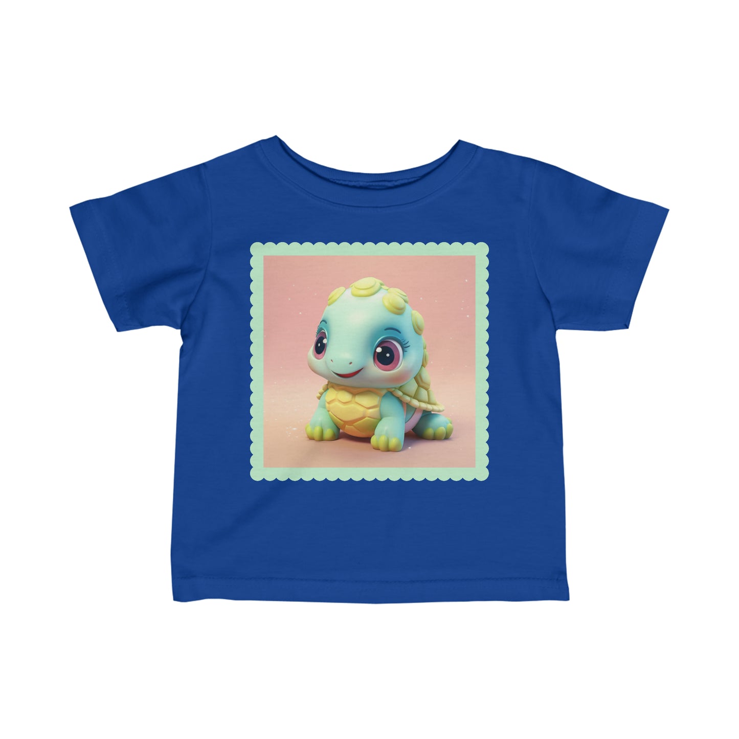 Camiseta Infantil Punto Fino Tortuga 1