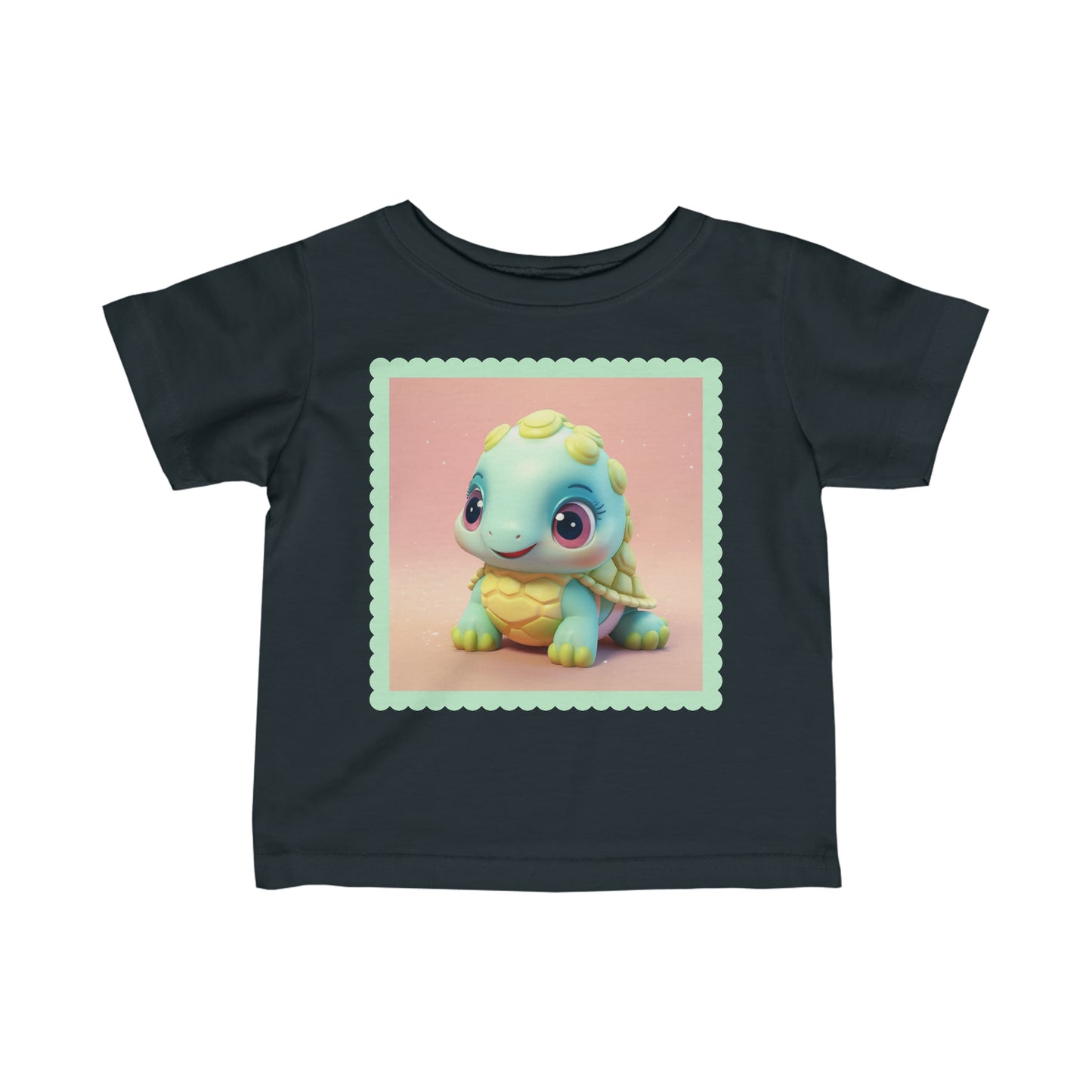 Camiseta Infantil Punto Fino Tortuga 1