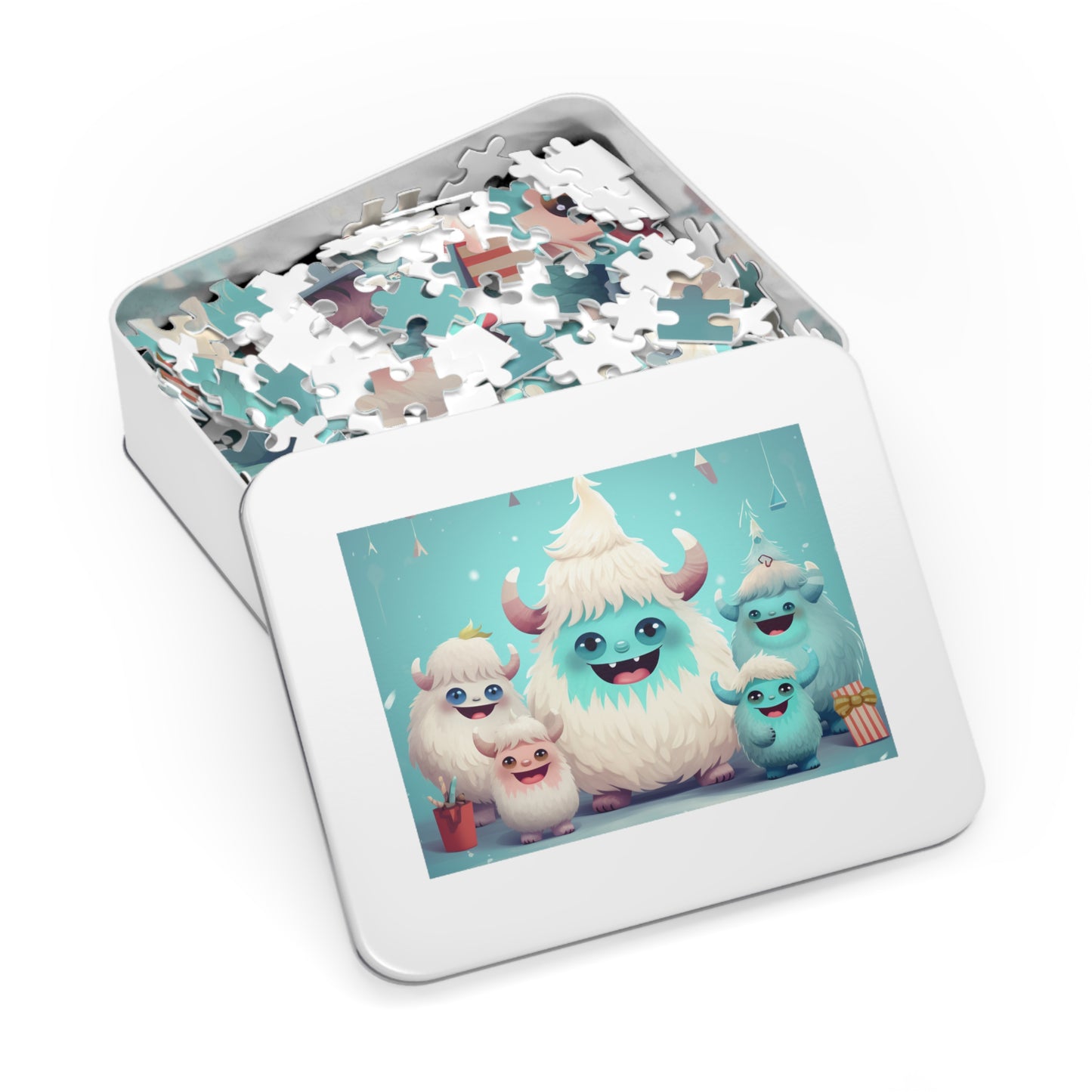 Jigsaw Puzzle (30, 110, 252, 500,1000-Piece) Yeti Kin Party 3