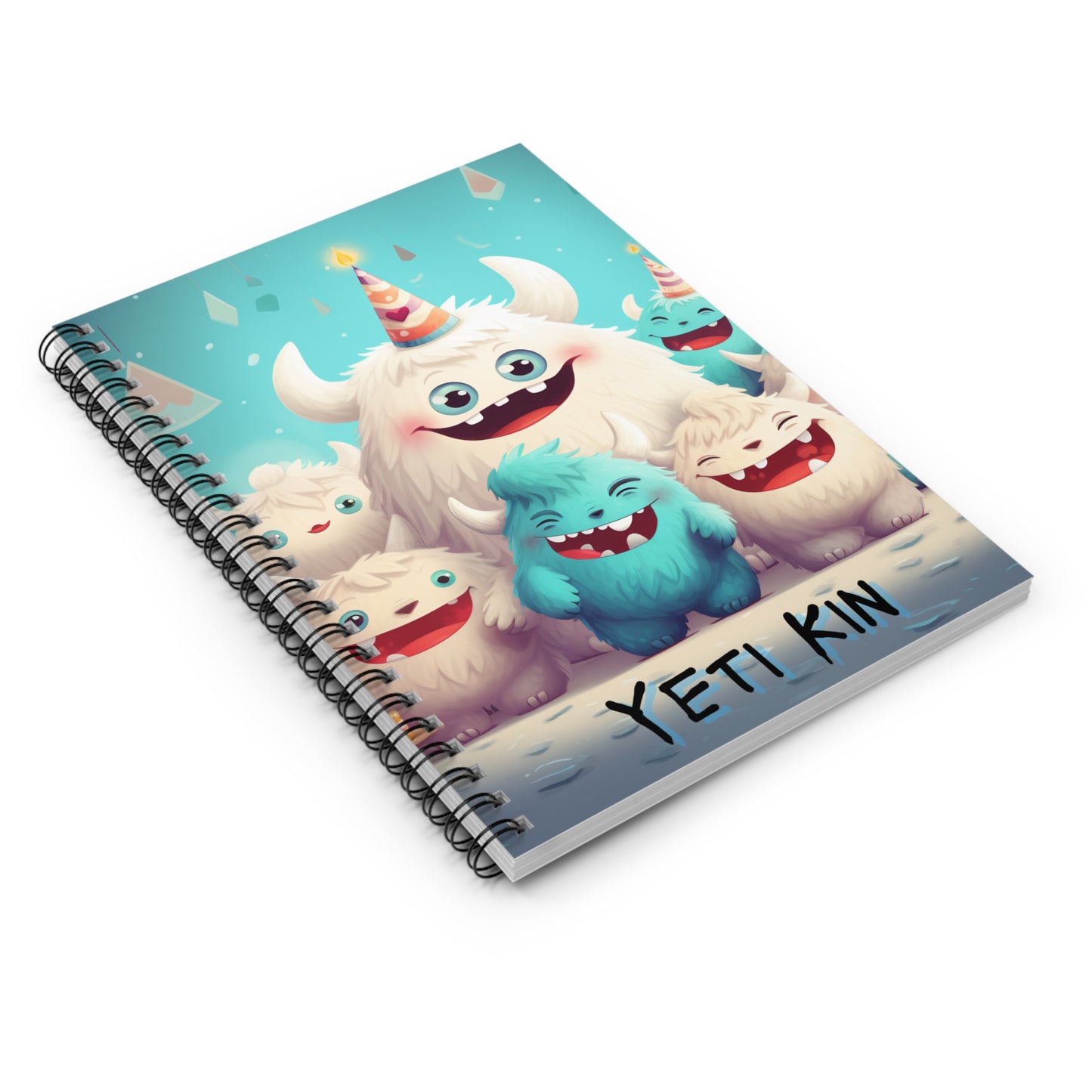 Cuaderno Espiral - Línea Rayada Yeti Kin... Party 6