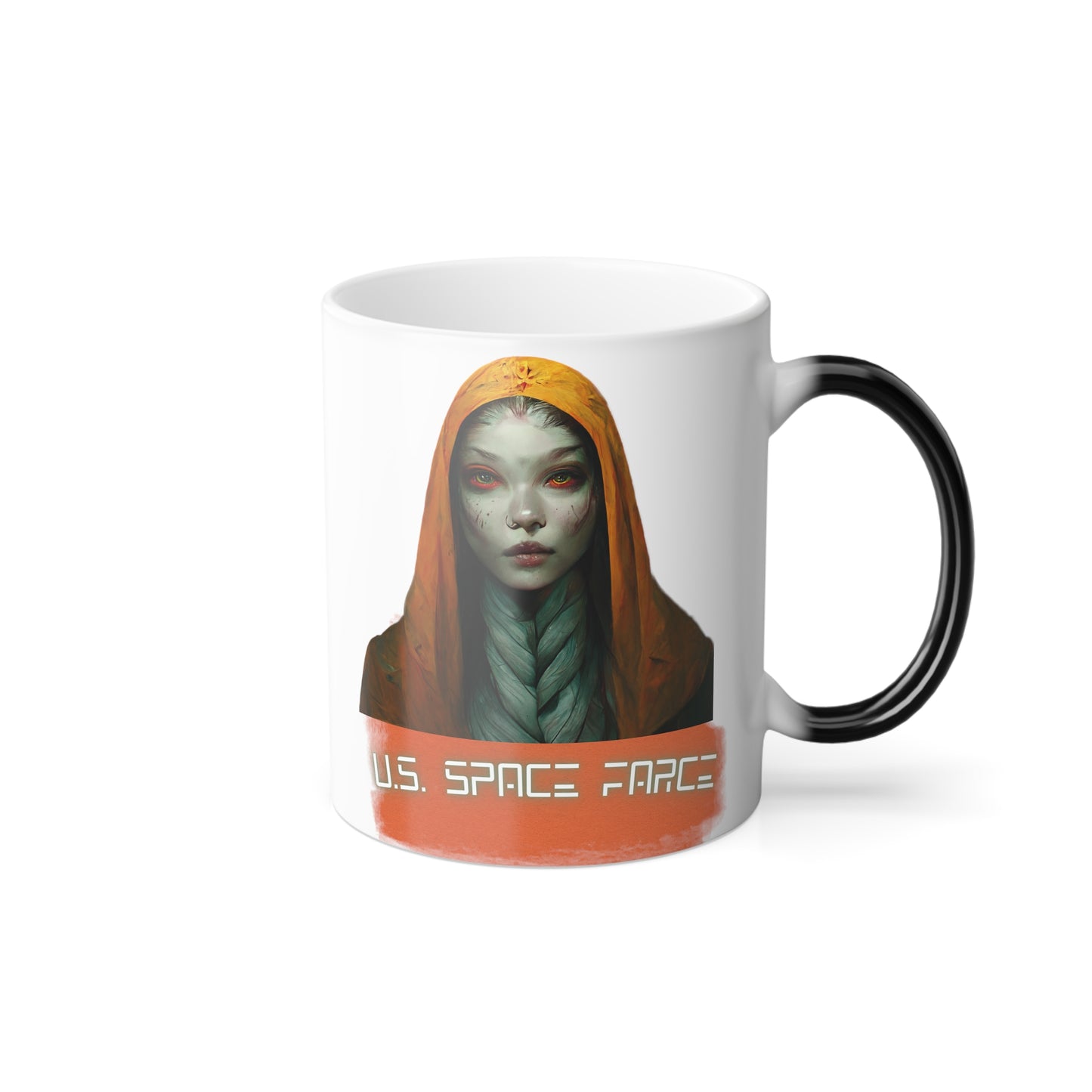 Color Morphing Mug, 11oz U.S. Space Farce