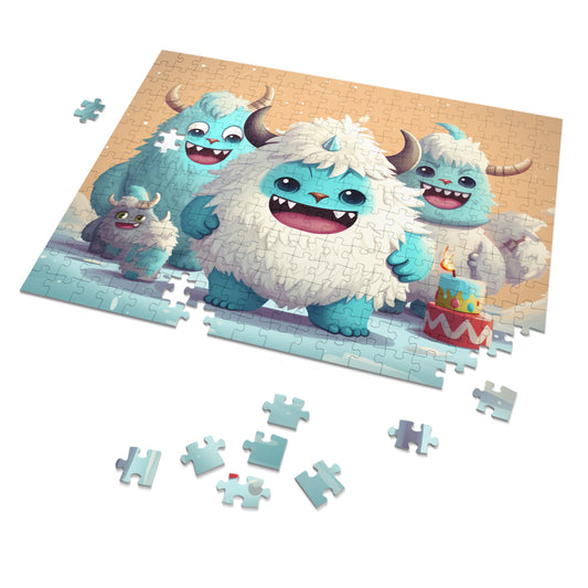 Jigsaw Puzzle (30, 110, 252, 500,1000-Piece) Yeti Kin Party 5