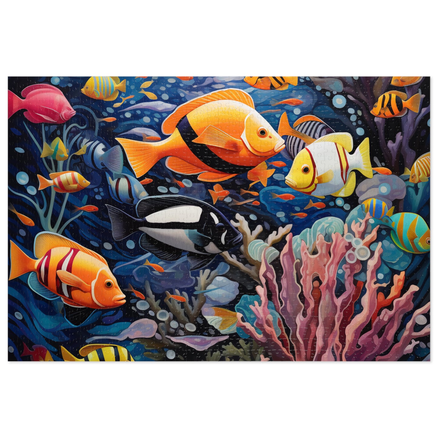 Jigsaw Puzzle (30, 110, 252, 500,1000-Piece) Coral Reefer