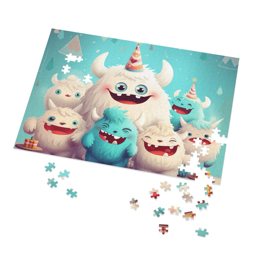 Jigsaw Puzzle (30, 110, 252, 500,1000-Piece) Yeti Kin Party 6