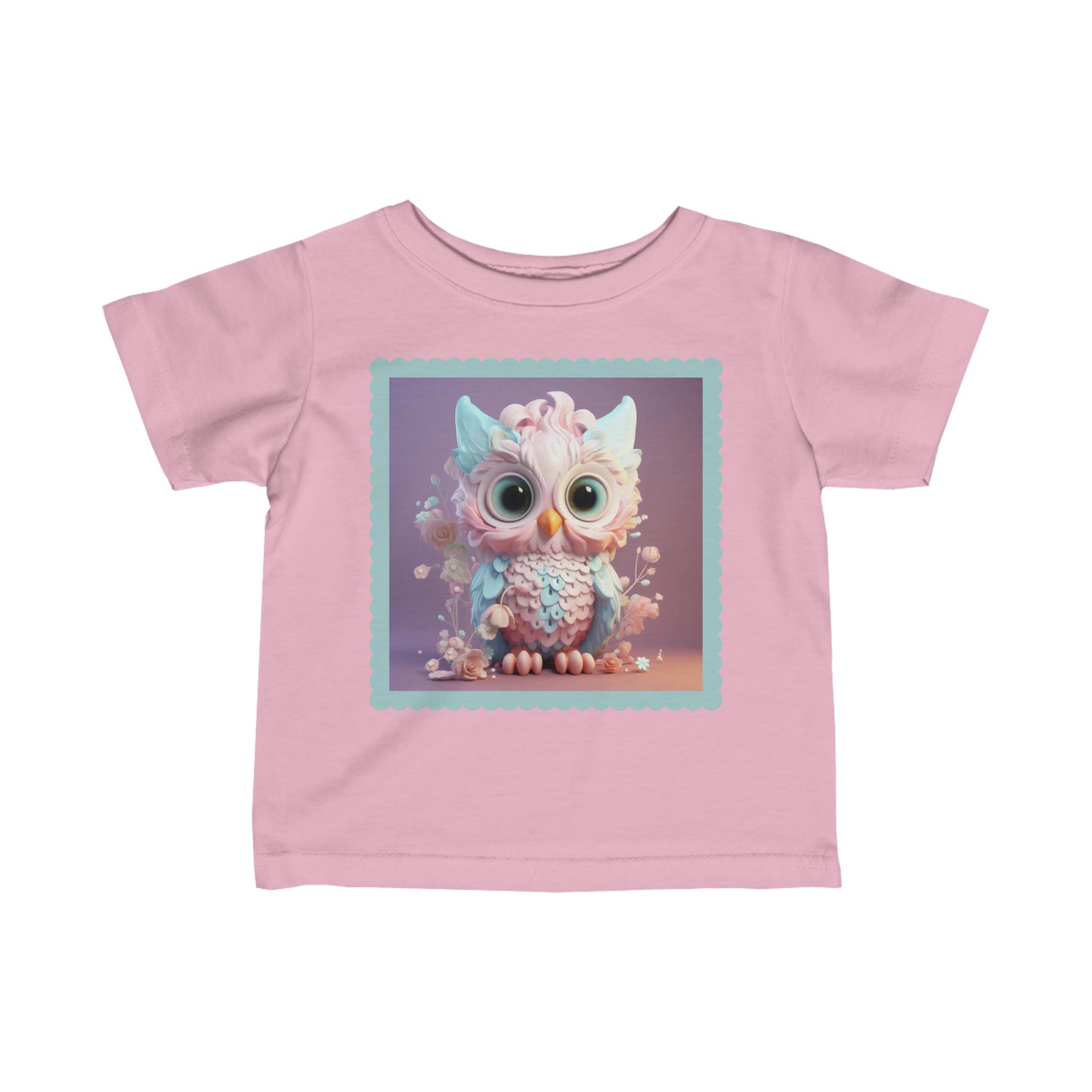 Camiseta Infantil Punto Fino Búho 1