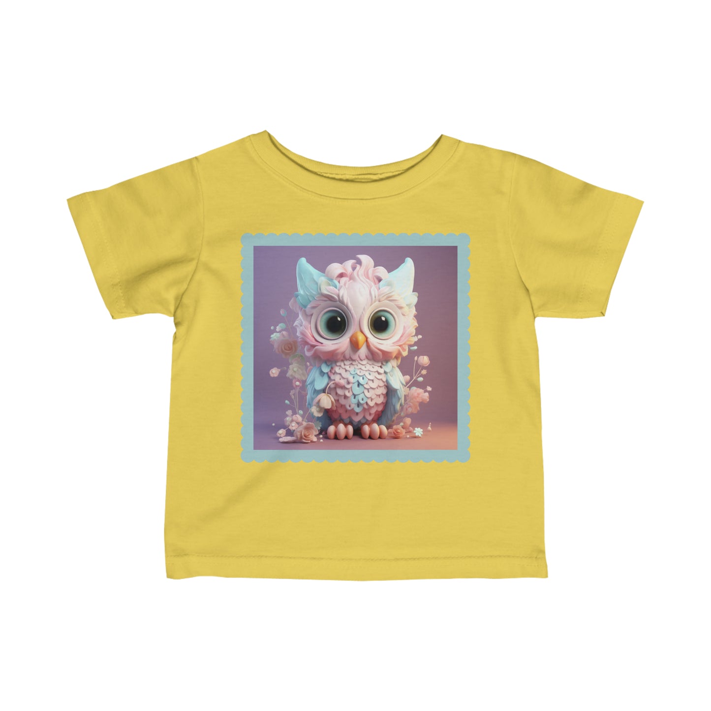 Camiseta Infantil Punto Fino Búho 1