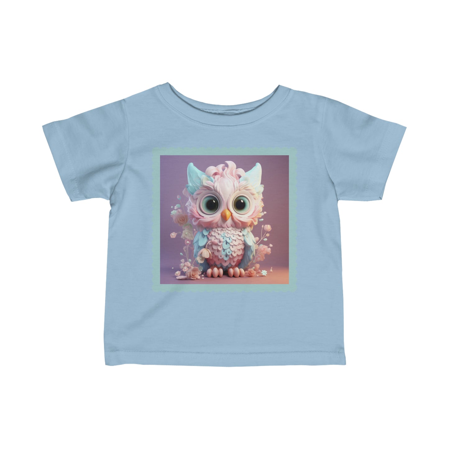 Camiseta Infantil Punto Fino Búho 1