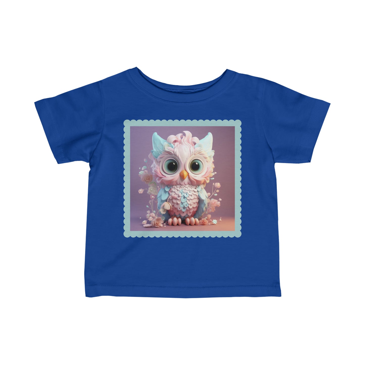 Camiseta Infantil Punto Fino Búho 1