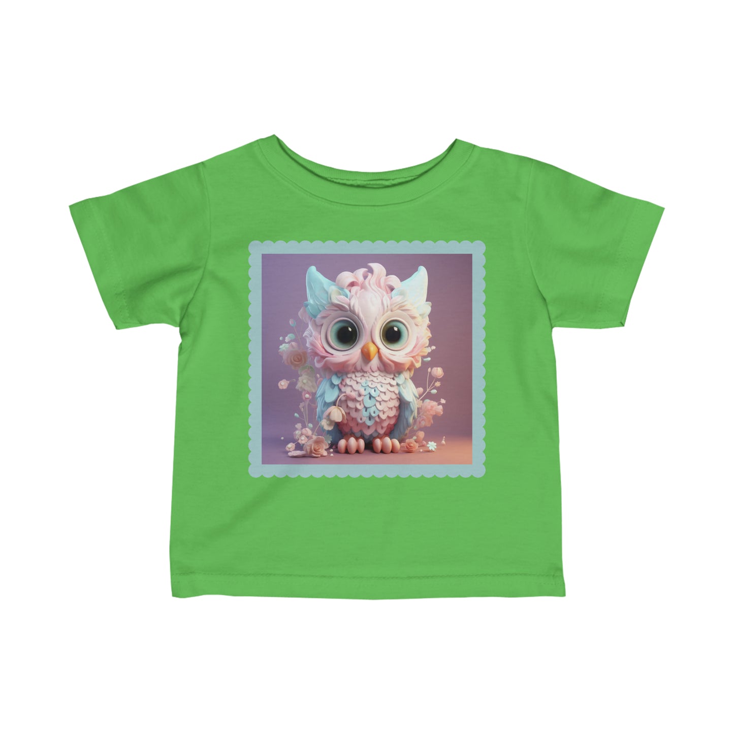 Camiseta Infantil Punto Fino Búho 1