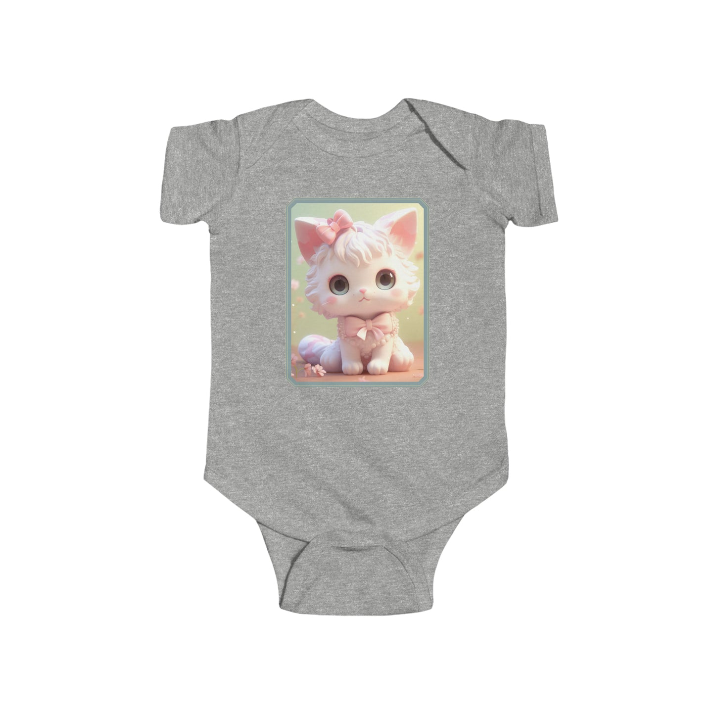 Body Infantil Punto Fino Gato 1 