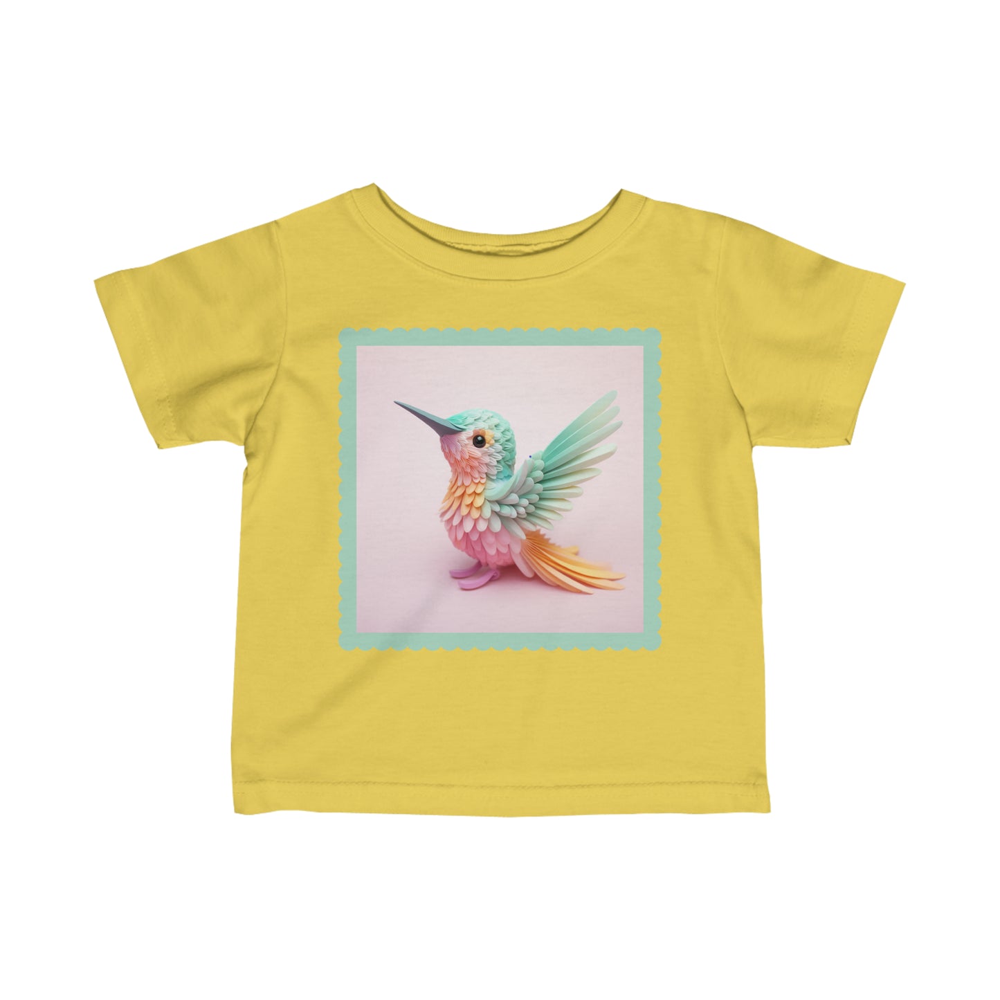 Camiseta Infantil Punto Fino Colibrí 2