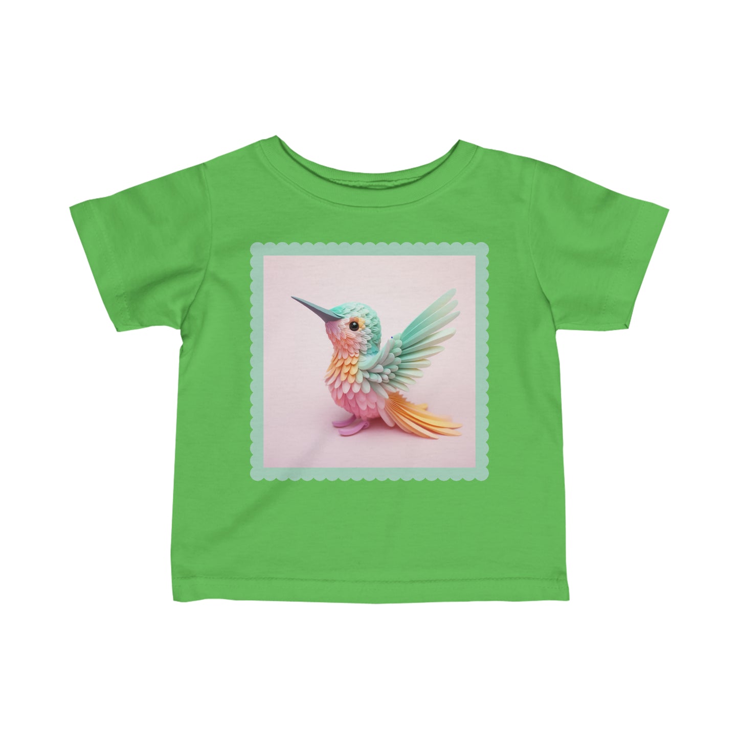 Camiseta Infantil Punto Fino Colibrí 2