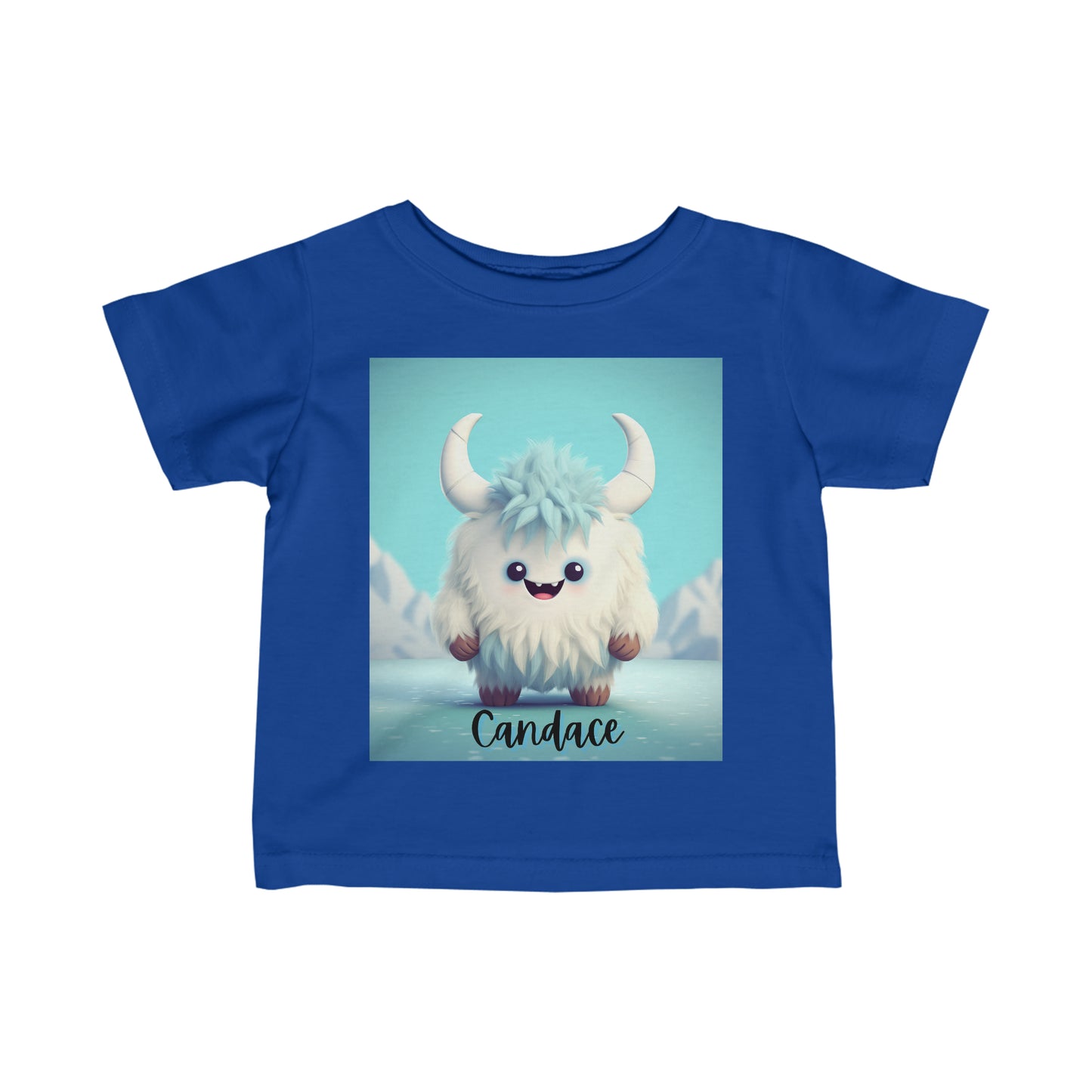 Infant Fine Jersey Tee Yeti Kin Candace