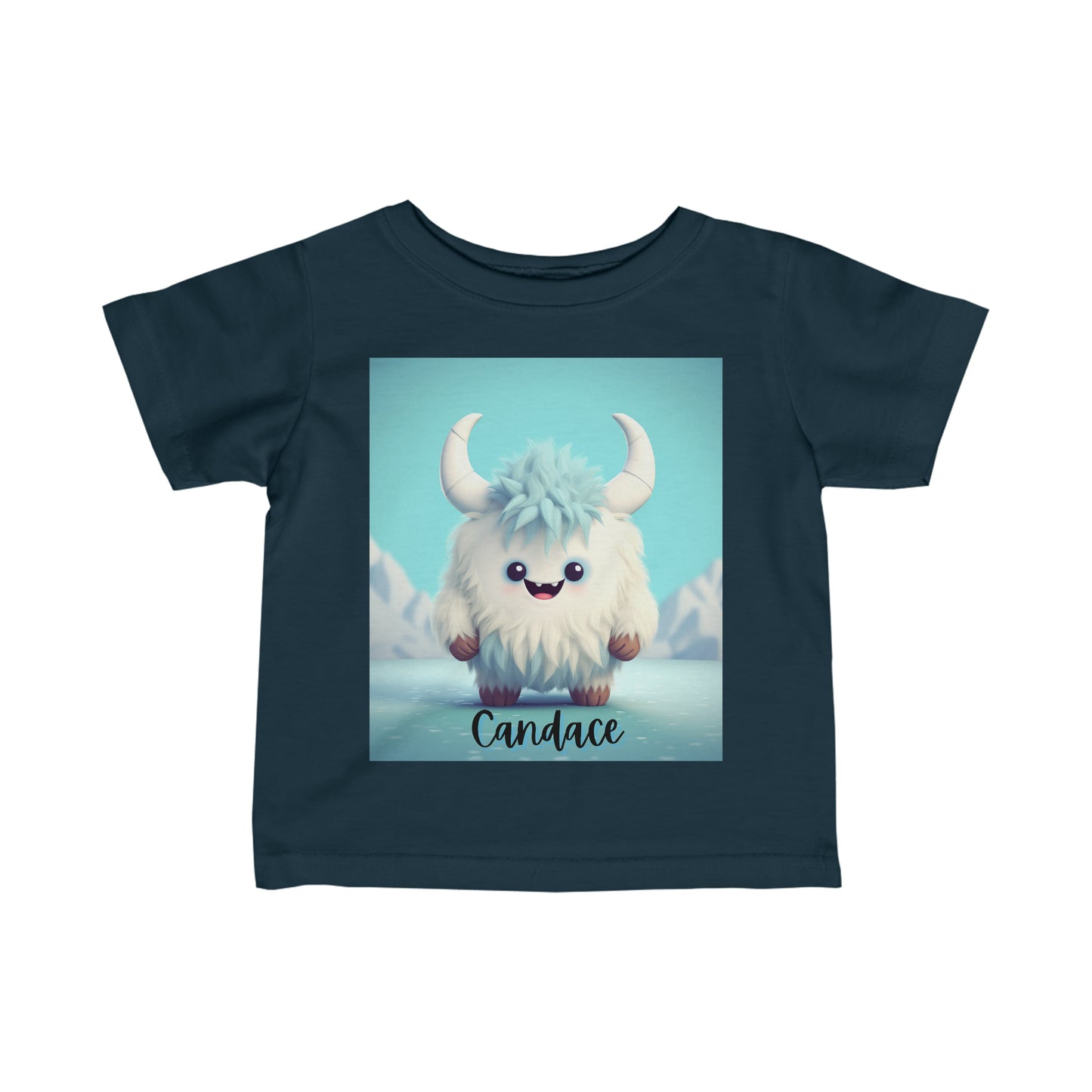 Infant Fine Jersey Tee Yeti Kin Candace