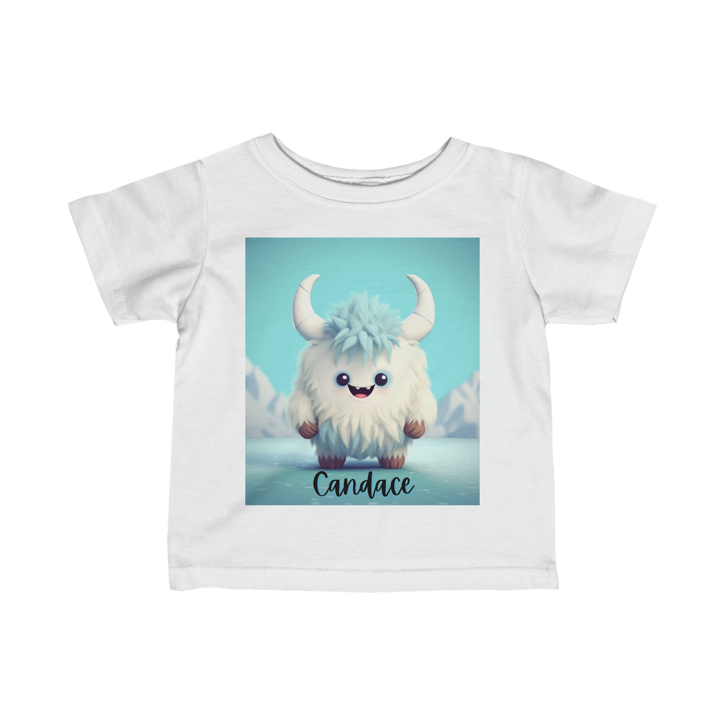 Infant Fine Jersey Tee Yeti Kin Candace