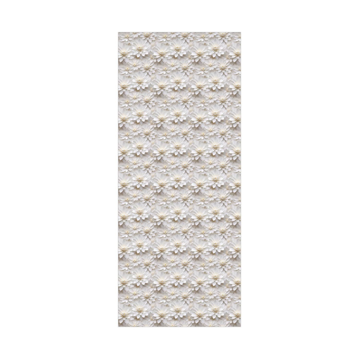 Gift Wrap Papers White Dahlia