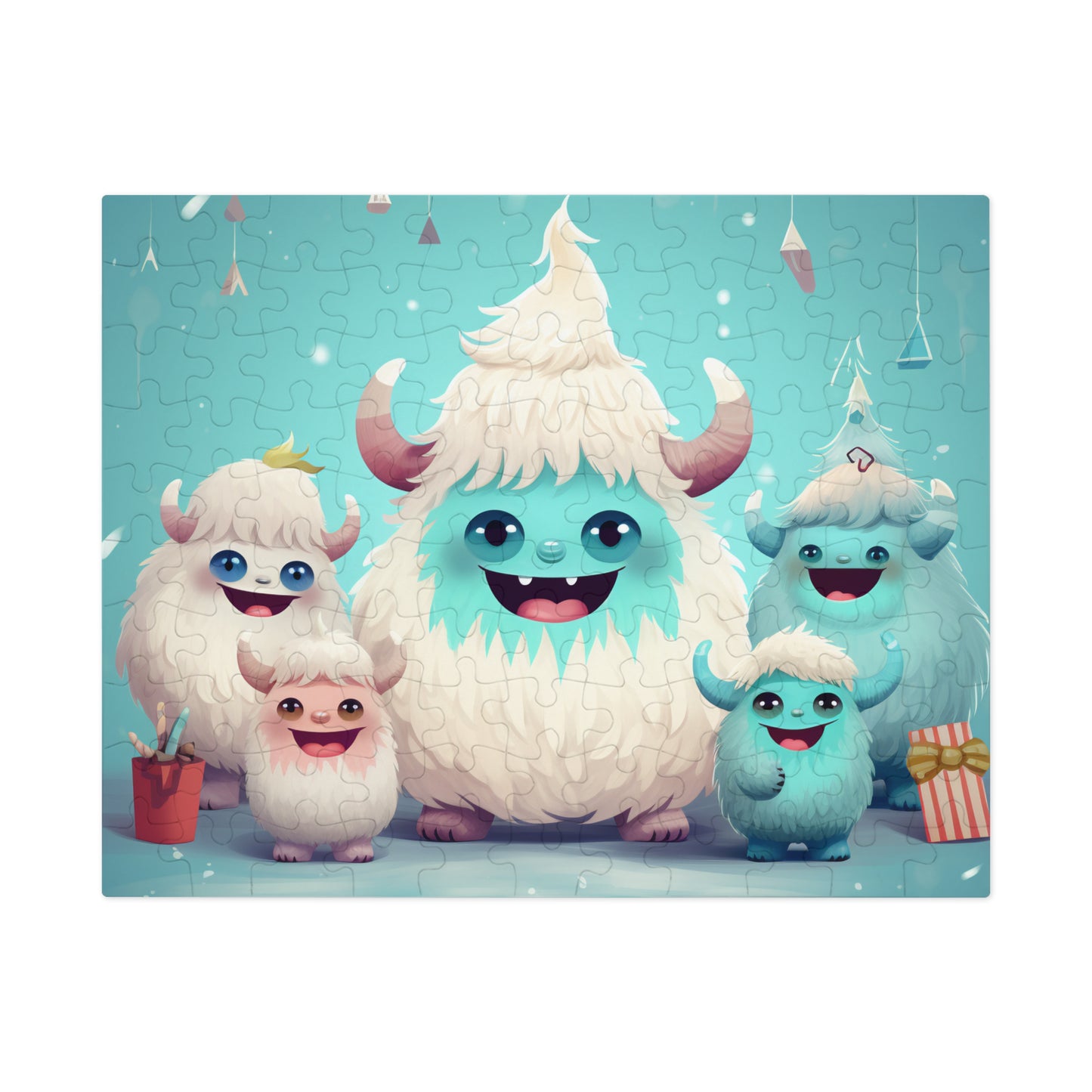 Jigsaw Puzzle (30, 110, 252, 500,1000-Piece) Yeti Kin Party 3