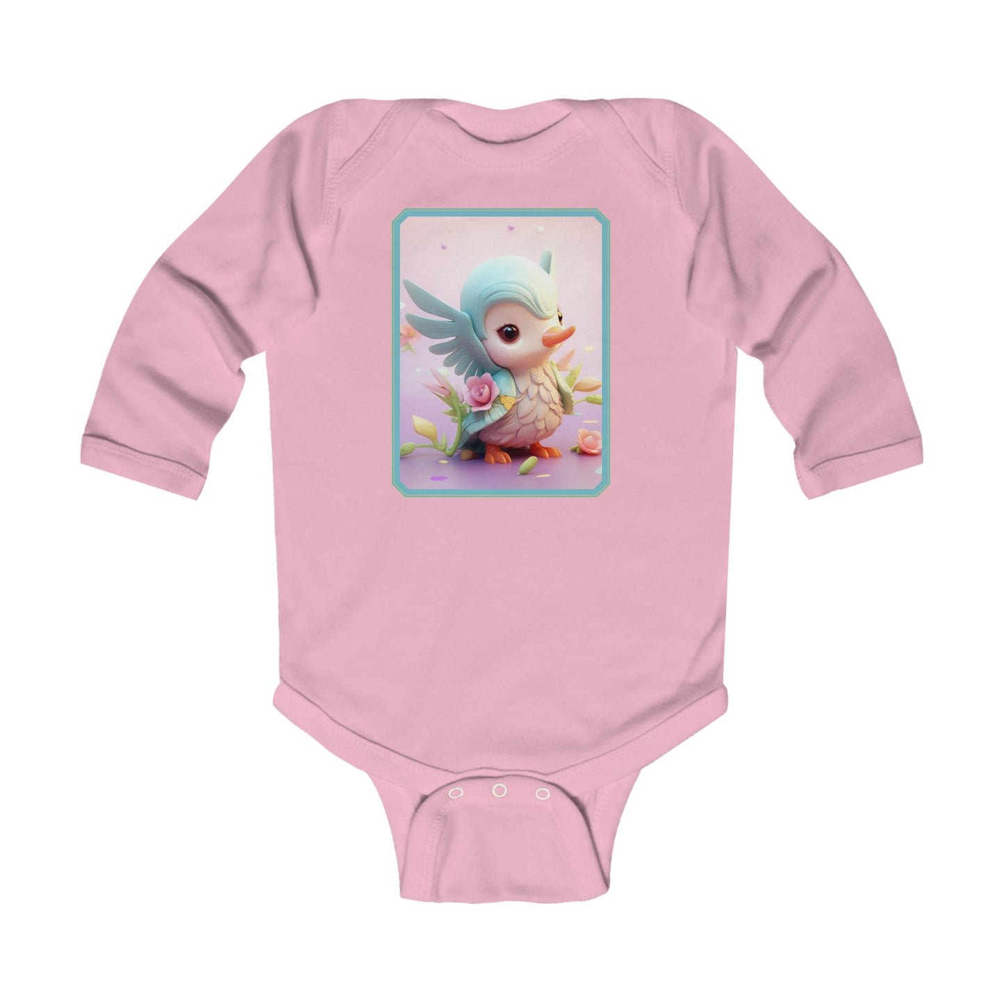 Infant Long Sleeve Bodysuit Hummingbird 1