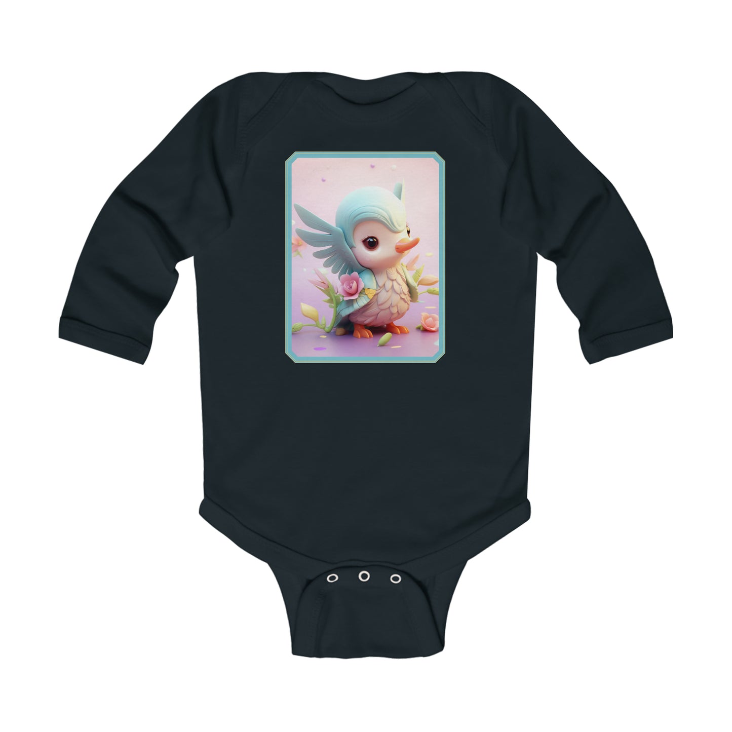 Infant Long Sleeve Bodysuit Hummingbird 1