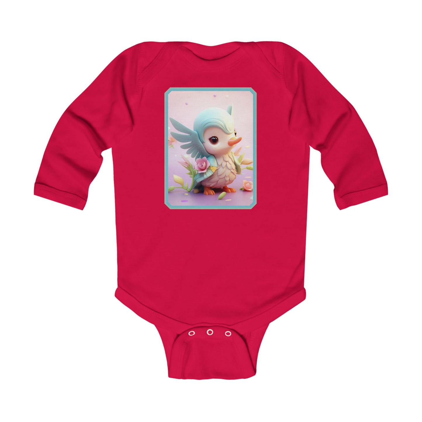 Infant Long Sleeve Bodysuit Hummingbird 1