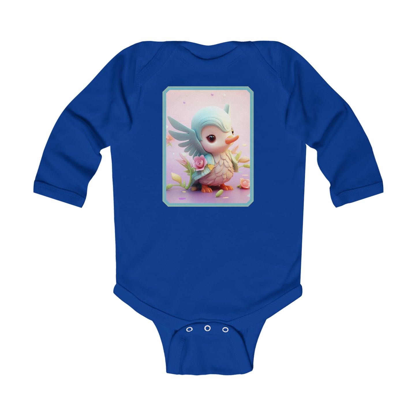 Infant Long Sleeve Bodysuit Hummingbird 1